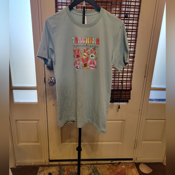 Bella Canvas Tops - Graphic T-Shirt - Light Blue